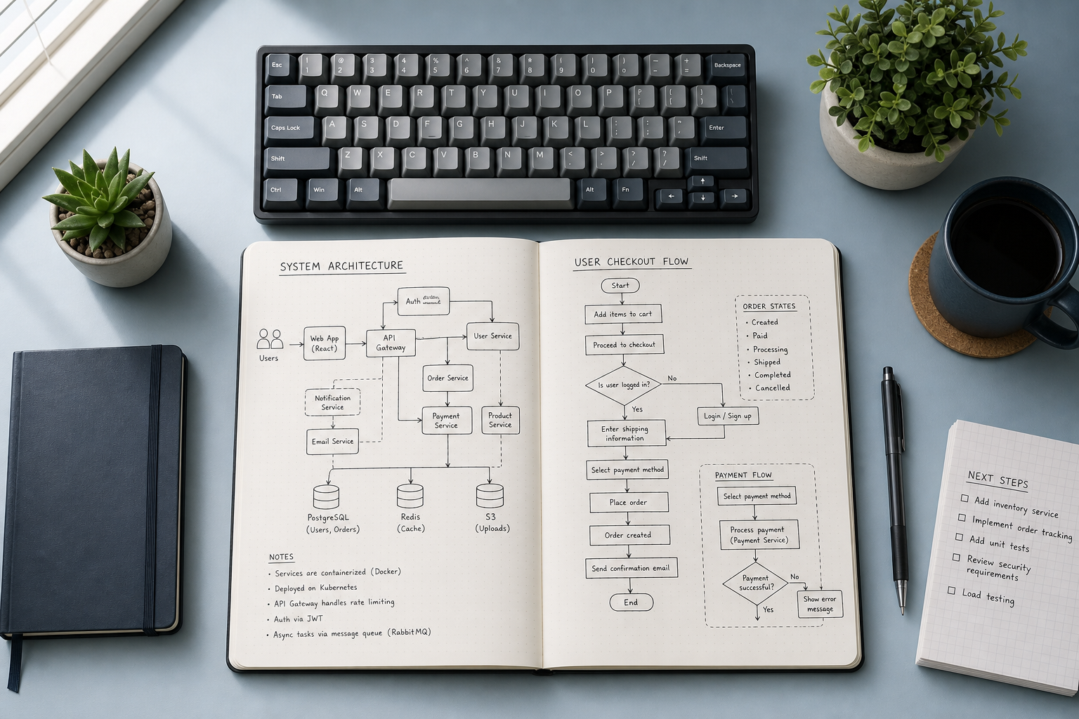 PIXYM LIMITED systems design methodology — structured planning and architecture